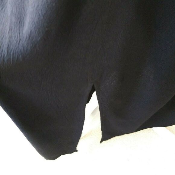 CAbi Carol Anderson Vintage Sleeveless Black Maxi Dress Sz M Stretch Rayon Y2K - Picture 7 of 10